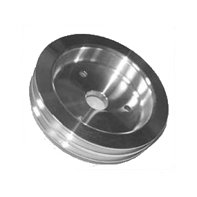 Pulley Aluminum 2 Groove Crankshaft 104-2CRA