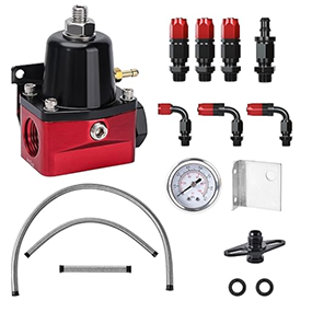 Fuel Pressure Regulator 6AN EFI Bypass Return Adjustable (30-70PSI)