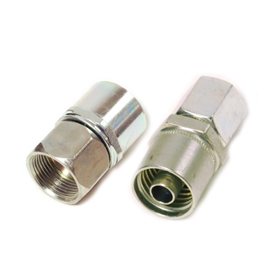 High pressure PTFE hose connector